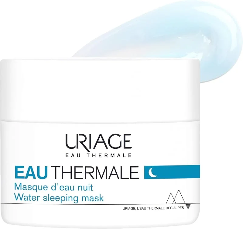 Uriage Eau Thermale Masque de Nuit Hydratant à l'Acide Hyaluronique & Edelweiss — Soin de la peau