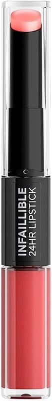 L'Oréal Paris Infaillible 2-Step 806 Infinite Intimacy Rouge à lèvres 24 heures avec — Maquillage