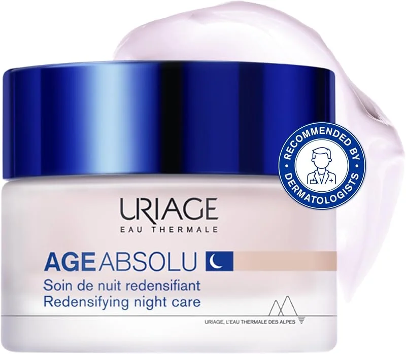 Uriage Age Absolu Masque de Nuit Raffermissant - Rétinol, Acide Hyaluronique — Soin de la peau