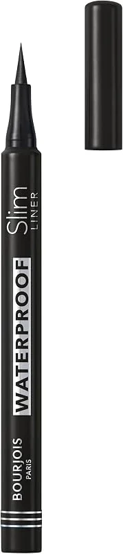 Bourjois Liner Feutre Slim Waterproof Eyeliner, Hautement Pigmenté, Sans Bavure (1 ml) — Maquillage