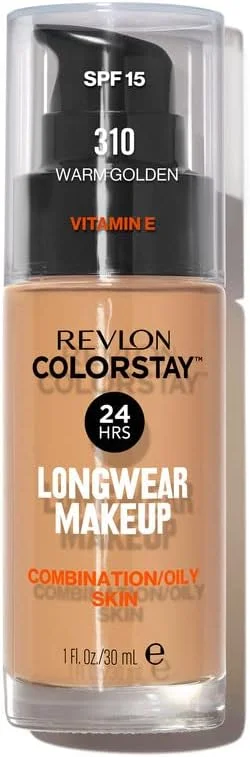 Revlon ColorStay Fond de Teint Tenue 24H, 310 Warm Golden 30 ml — Maquillage