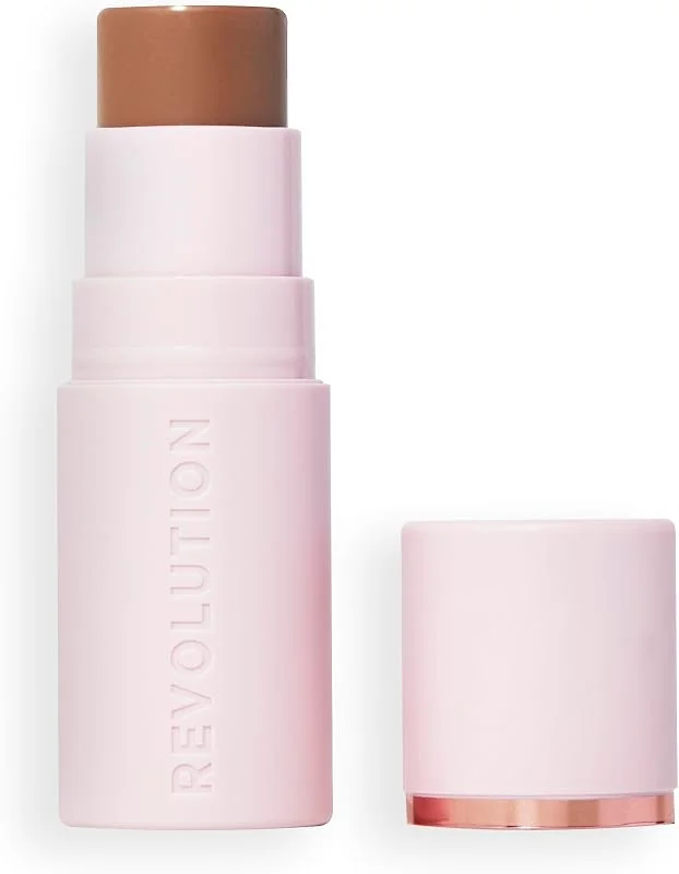 Revolution Skin Silk Bronzer Stick, Medium Sunset — Soin de la peau