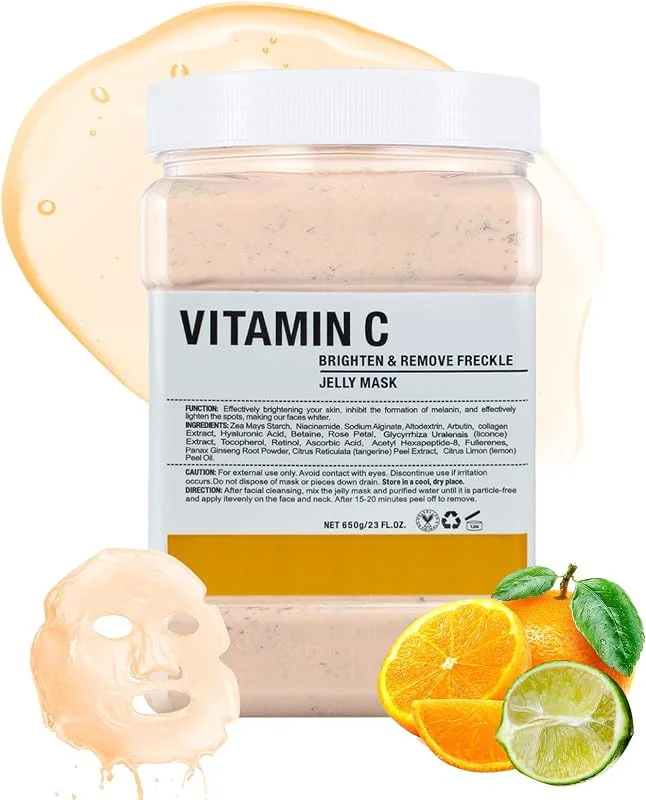 Masque en Poudre pour Soins du Visage, Hidratante y Nutritivo Masque en Gelée — Soin de la peau