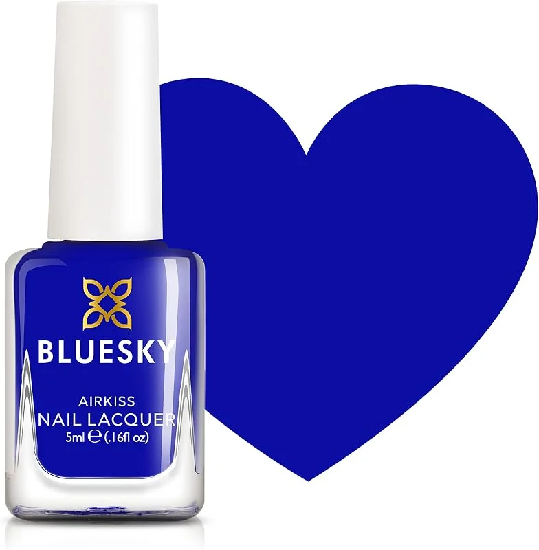 Bluesky Vernis à Ongles Enfant – BOOM, Bleu. Peel-Off Facile à Décoller, Non Toxique, à — Maquillage