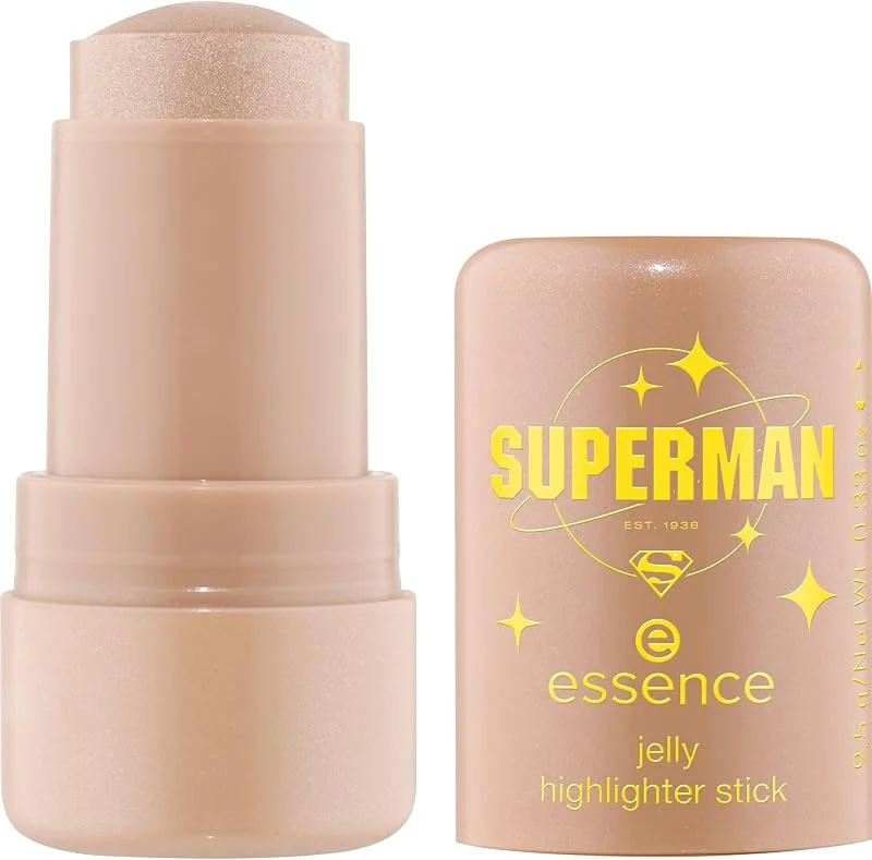 essence Superman jelly highlighter stick illuminateur gel, rafraîchissant, luminescent — Maquillage