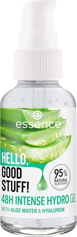 essence HELLO, GOOD STUFF! 48h INTENSE HYDRO GEL, humidifiant, hydratant (30ml) — Soin de la peau