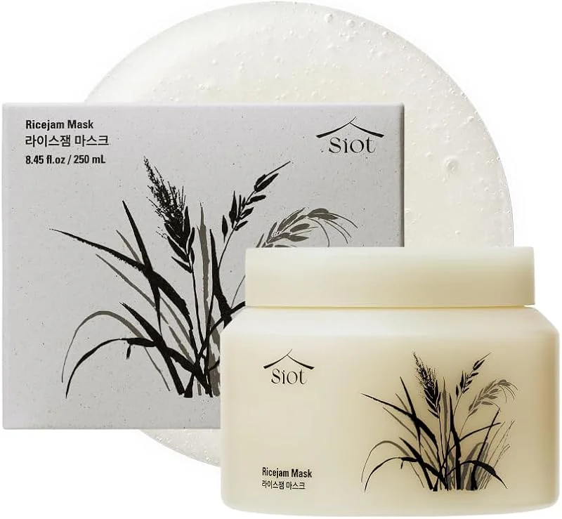 SIOT Masque à la confiture de riz 240 ml – Masque visage et corps au riz coréen — Soin de la peau