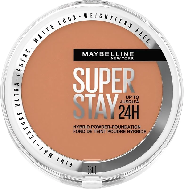 Maybelline New York Superstay 24H Fond de Teint Poudre Waterproof 60 53g — Maquillage