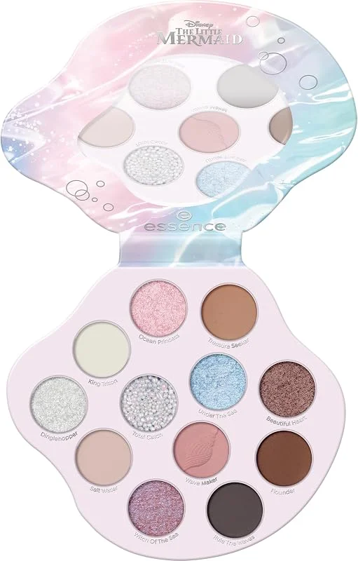 essence Disney THE LITTLE MERMAID eyeshadow palette fards à paupières, longue durée — Maquillage