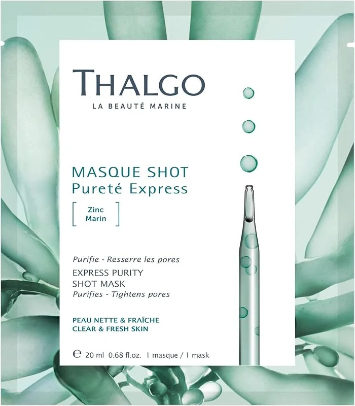 THALGO Express Purity Tratamiento Unidosis Shot Mask 20 ml pour adultes, idéal — Soin de la peau
