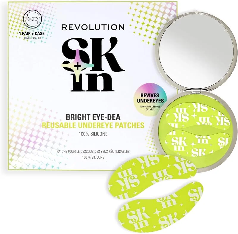 Revolution SKin, Silicone Eye Patches, Patchs Réutilisables pour Décongestionner — Soin de la peau