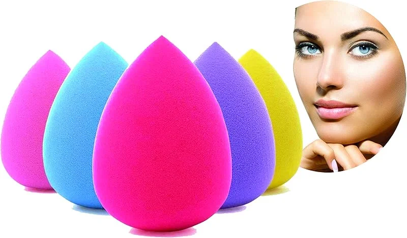 PARENCE - Lot de 5 éponges de maquillage à fond de Teint