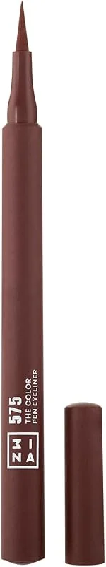 3INA - The Color Pen Eyeliner 575 - Marron - Eyeliner Couleur Liquide — Maquillage