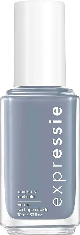 essie expressie 340 air dry Vernis Ongles Bleu Ardoise Séchage 1min — Maquillage