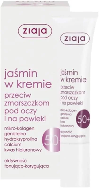 ZIAJA Jasmine Crème lissante anti-rides pour les yeux 50 + 15 ml — Soin de la peau