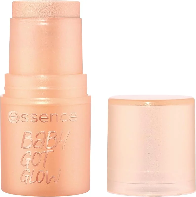 essence BABY GOT GLOW highlighter stick illuminateur, résultat instantané, brillant — Maquillage