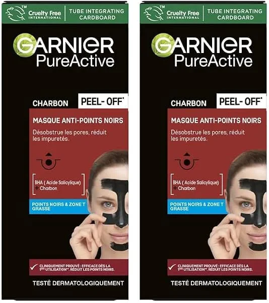 Garnier - SkinActive - Pure Active - Masque Peel-Off Anti-Points Noirs - Peaux — Soin de la peau