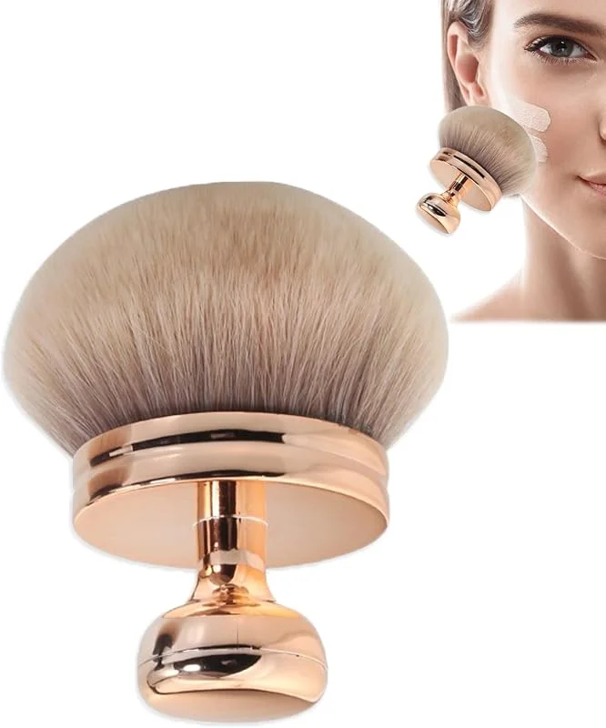 Pinceau de maquillage extra large, applicateur de maquillage ovale pour le corps, outil de mélange