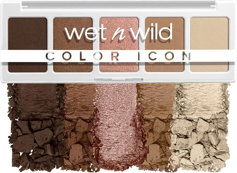wet n wild, Palette 5 Nuances Color Icon, Palette de Fards à Paupières, 5 Couleurs Richement