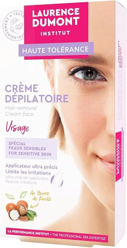 Laurence Dumont Haute Tolérance - Crème Dépilatoire Visage, peau Sensible — Soin de la peau