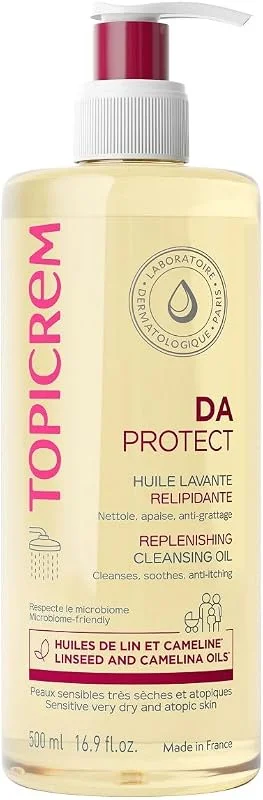 Topicrem - DA Protect Huile Lavante Relipidante - 500 ml — Soin de la peau
