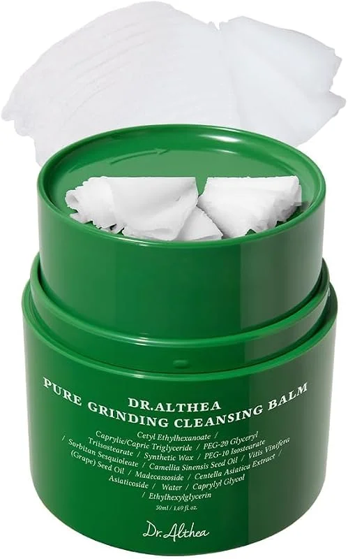 Dr.Althea Pure Grinding Cleansing Balm, Huile nettoyante démaquillante hygiénique — Soin de la peau