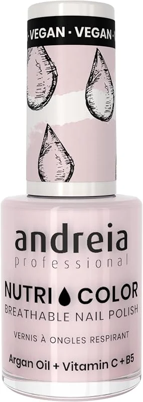 Andreia Professional NutriColor - Vernis à Ongles Respirant Vegan - Couleur NC27 Blanc — Maquillage