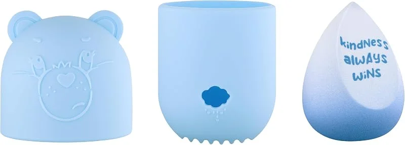 essence Care Bears Make-up Sponge & Case, Éponge maquillage, N° 01, 1 pce