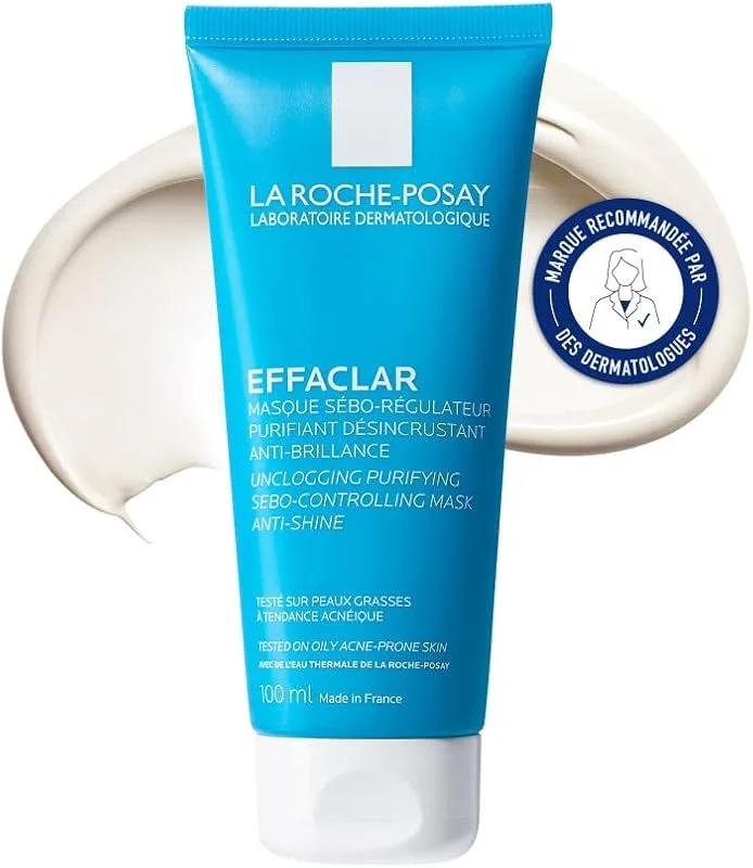 La Roche-Posay, Effaclar, Masque Purifiant Désincrustant, Anti-Points Noirs et — Soin de la peau