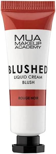 MUA LUXE Blush Crème liquide Rouge Noir - Satin - Rouge - Dark Red - Tube — Maquillage