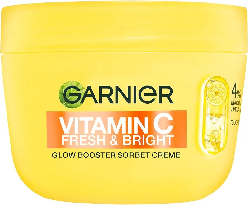 Garnier Vitamin C Fresh & Bright Glow Booster crème sorbet — Soin de la peau