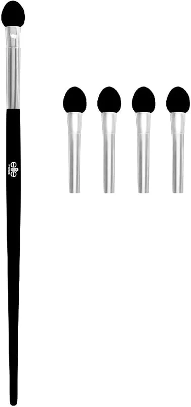 Elite Models Applicateur Fard à Paupière avec 4 Recharges Professionnelles — Maquillage