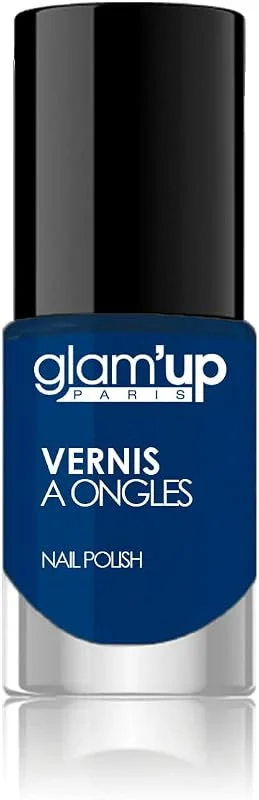 Glam'Up Paris - Vernis à Ongles N°121 - Ultra Brillance - Bleu Jean — Maquillage