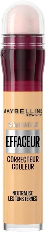 Maybelline Instant Effaceur Correcteur Couleur Jaune Taches 6, 8ml — Maquillage