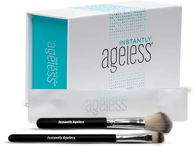 Instantly Ageless Facelift in a Box 25 fioles pour enlever les poches des yeux + pinceau de