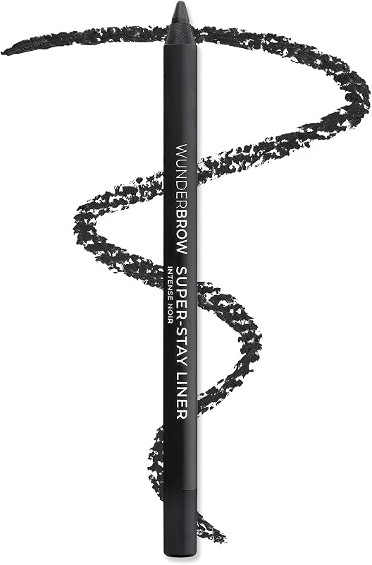 WUNDERBROW Intense Noir Super Stay Eyeliner - Crayon Yeux Khôl Crémeux, Waterproof — Maquillage