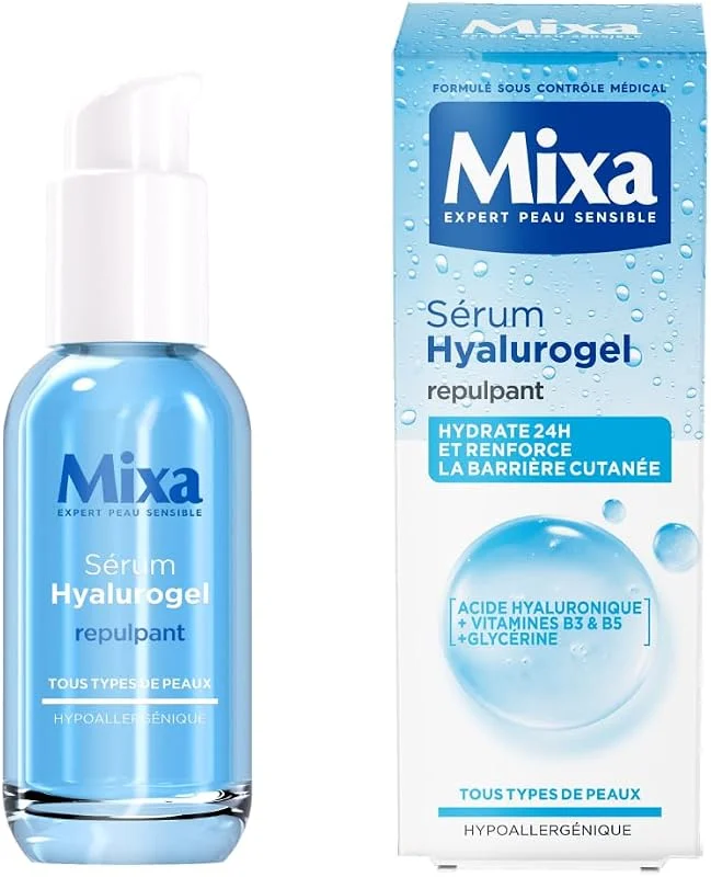 MIXA Sérum Booster Hydratation Intense 24H Acide Hyaluronique 30ml — Soin de la peau