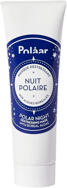 Polåar - Masque Nuit Anti-âge Déstressant Nuit Polaire - Algues Boréales & Acide — Soin de la peau