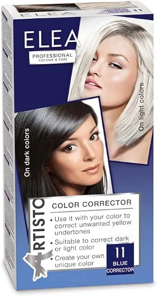 Correcteur de couleur Elea Professional Artisto - No. 11 Bleu, 120 ml, À utiliser avec — Maquillage