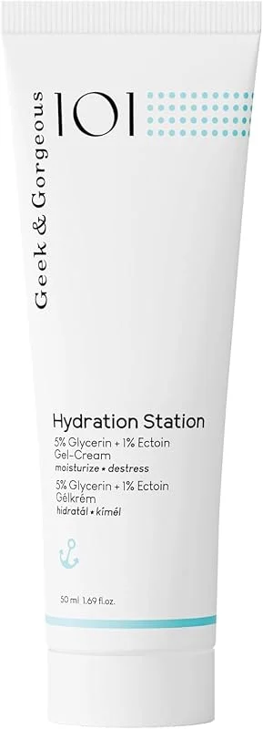 Geek & Gorgeous HYDRATION STATION - Gel-crème léger et rafraîchissant - Soin — Soin de la peau
