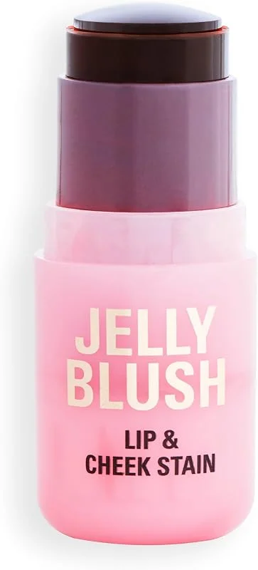 Revolution Beauty, Stick Jelly Blush Lèvres & Joues, Longue Tenue, Modulable avec Acide — Maquillage