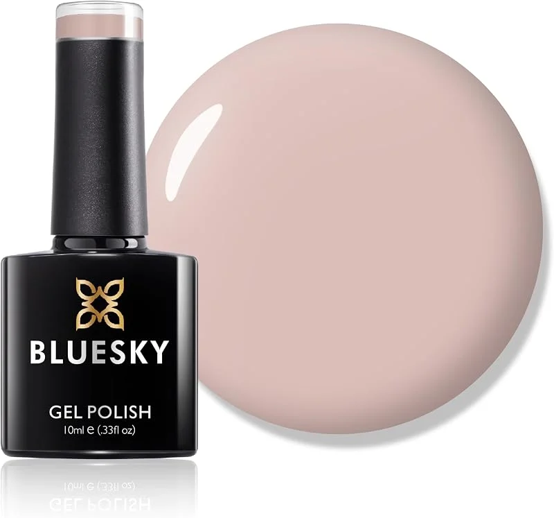 Vernis à ongles gel Bluesky, rose lapidée Nd20, rose clair, rougissement, durable — Maquillage