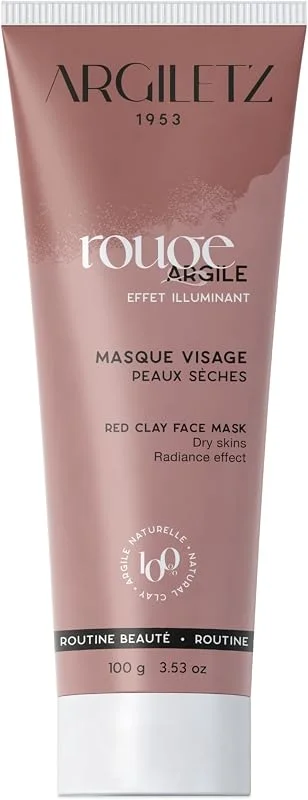 Argiletz Masque Argile Rouge Prête À L’Emploi 100g – Adapté Aux Peaux Sensibles Et — Soin de la peau