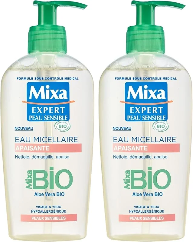 Mixa BIO - Eau Nettoyante Démaquillante - Peau Sensible - 200 ml — Soin de la peau