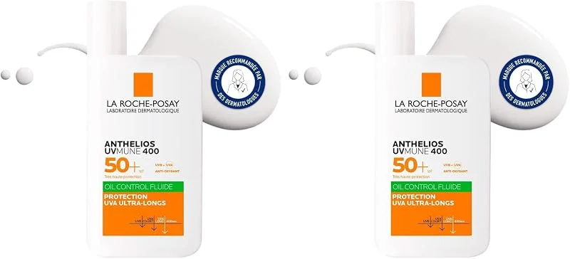 La Roche-Posay - Anthelios UVMune 400 - Crème Solaire Fluide SPF 50 Oil Control — Soin de la peau