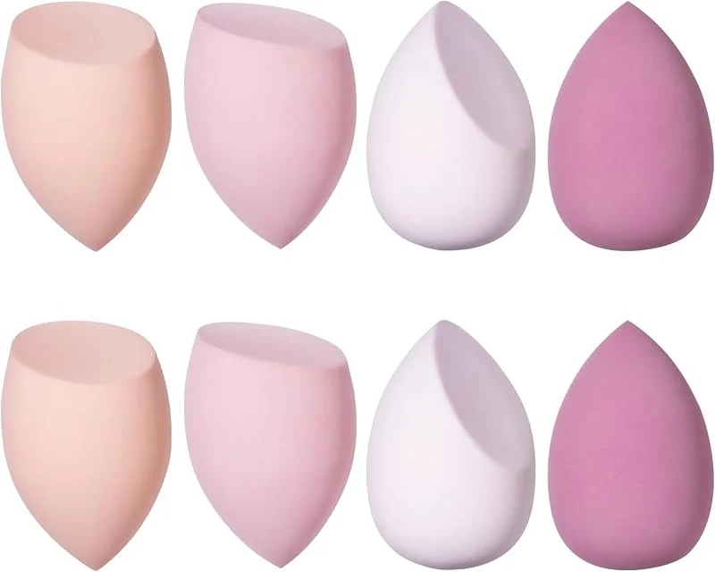 8 Pièces éponge Fond de Teint éponge Maquillage pour Fonds de Teint, Poudres Liquides, Etc, éponge