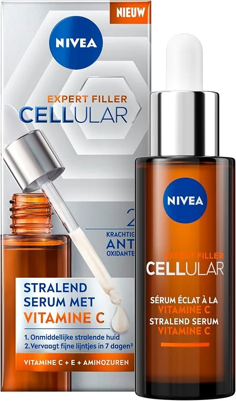 NIVEA Sérum Éclat Vitamine C Cellular Expert Filler, 30 ml — Soin de la peau