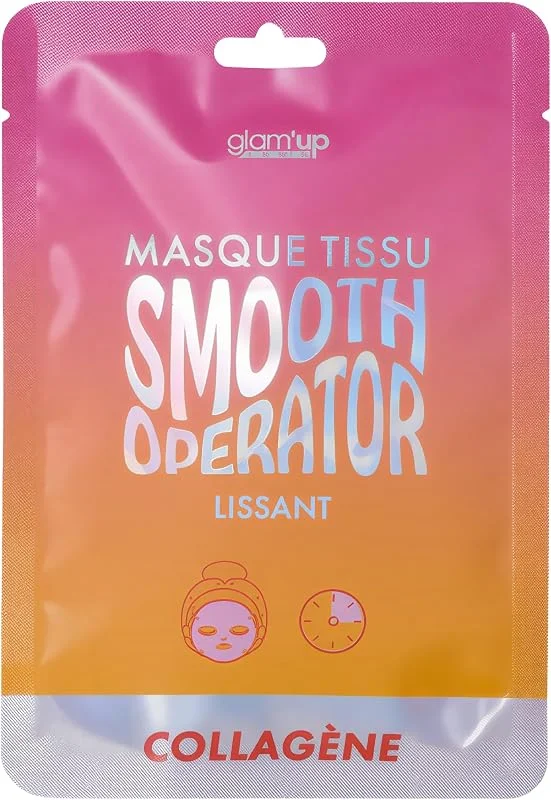 Glam'Up Paris - Masque Tissu Smooth Operator - Action Lissante - Tous Types de — Soin de la peau