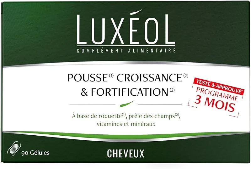 LUXÉOL - Pousse Croissance & Fortification - Complément Alimentaire Cheveux