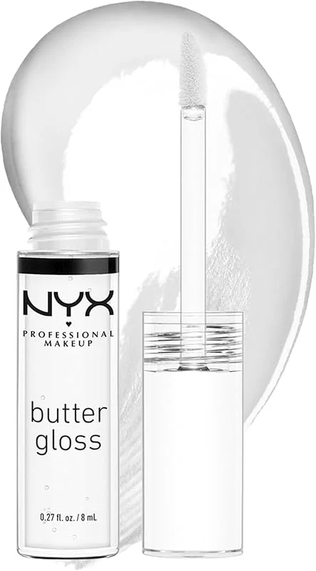 NYX Professional Makeup Butter Gloss Repulpant Non Collant Teinte Clear — Maquillage